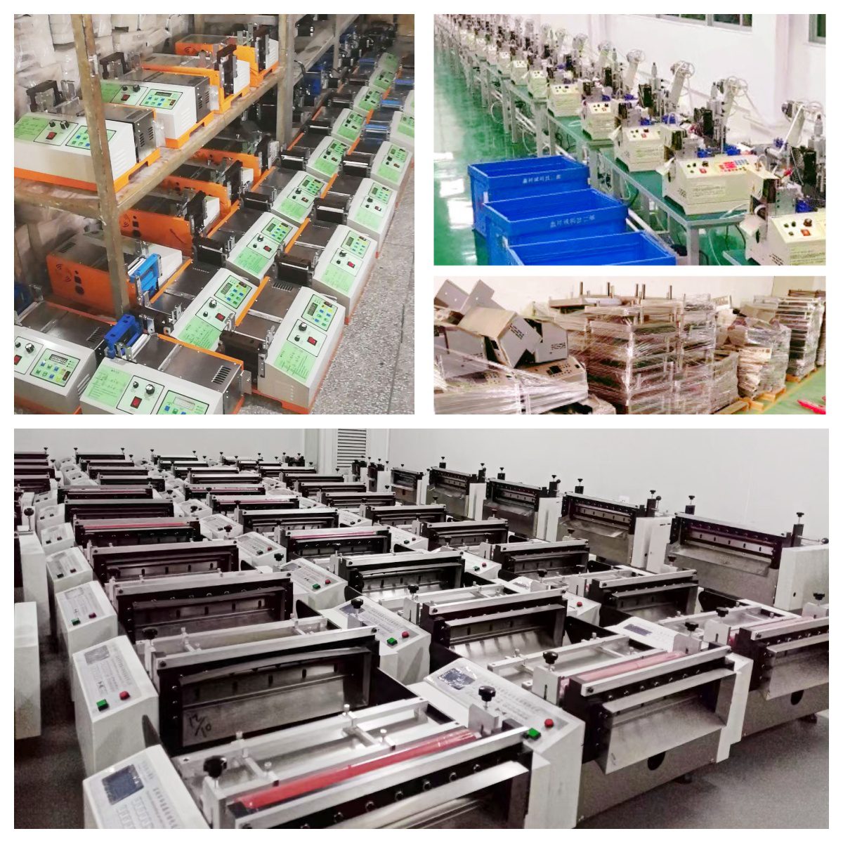 Cutter feature comparison Manual vs auto cutter comparison, shows features comparison