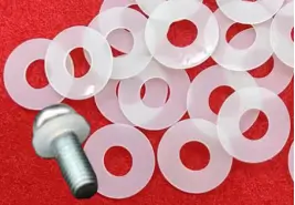 ptfe laser cutting risk, Burnt PTFE sheet with laser char marks