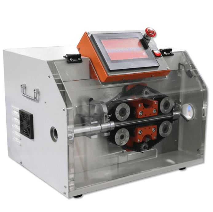 automatic hose processing machine with control screen