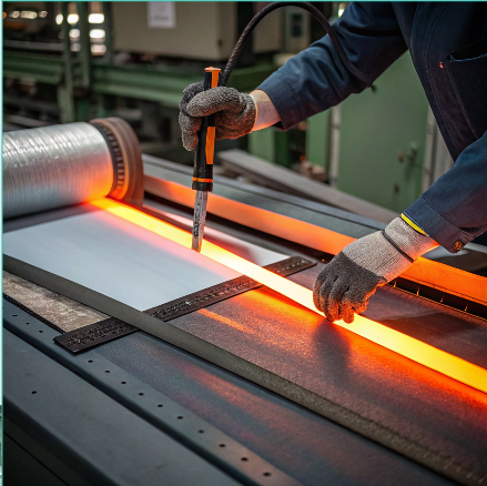 Materials for Velcro cutters on table
