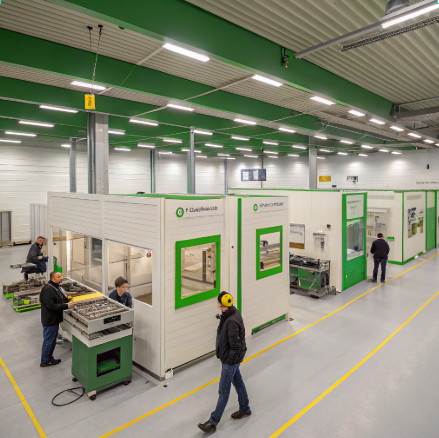 Energy-saving cutter Low energy foam cutting machine in operation