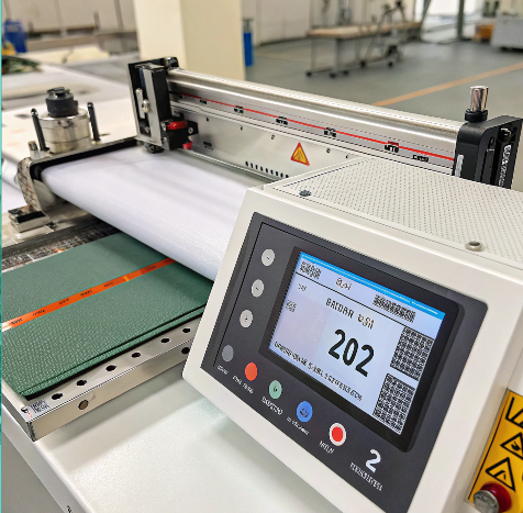 Energy-saving Velcro cutter with servo motor and smart control panel
