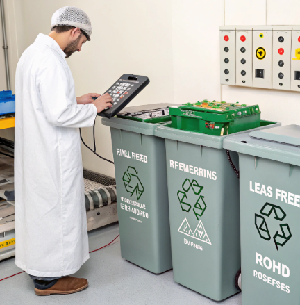 ISO and RoHS certified Velcro cutting equipment for safe production