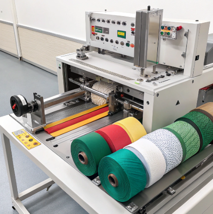 Industrial Velcro cutting machine optimized for thick foam materials