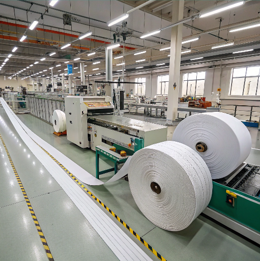 High-speed PVC tube cutter used in extrusion production