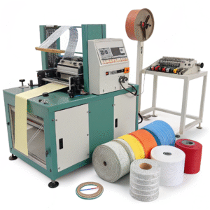 Alt Text1 Multipurpose Velcro cutting machine suitable for elastic tape and soft materials