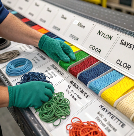 PP rope recycling process with Velcro