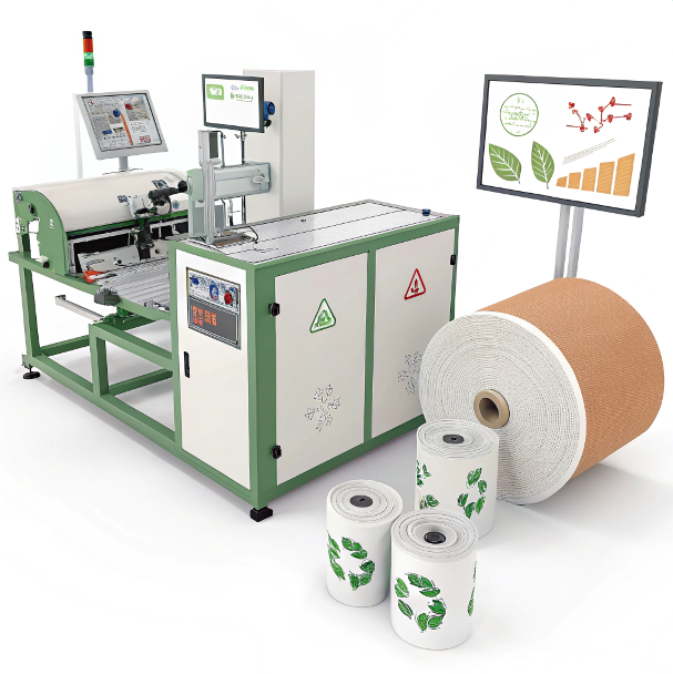 Quiet PVC cutter with reduced emissions and energy use